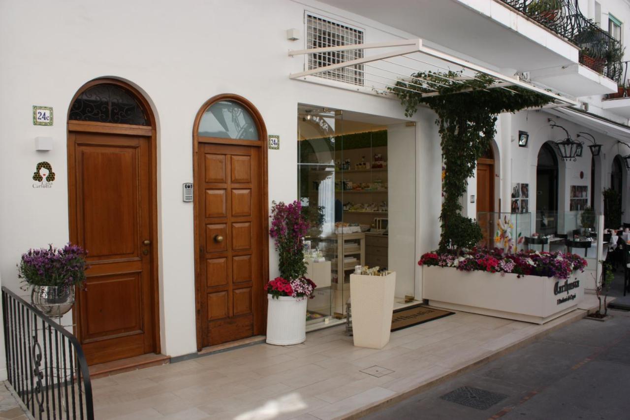 Capri Casa Carlotta Acomodação com café da manhã Exterior foto